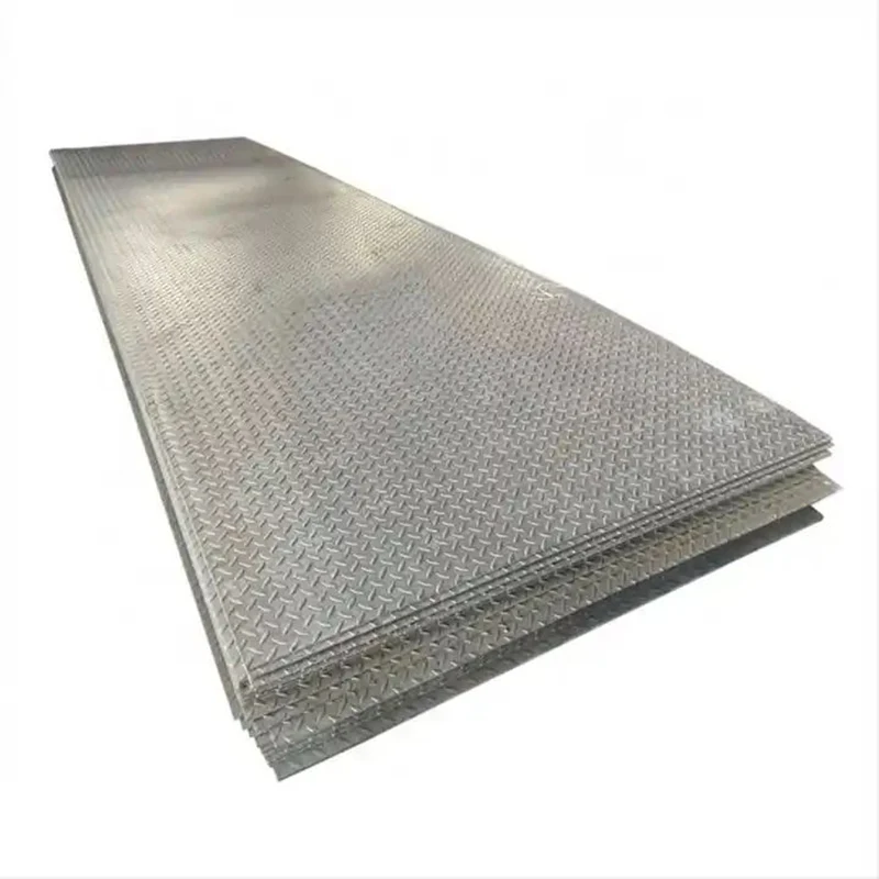 1,5-100 mm tykkelse Hot Rullet Carbon Steel Checkered Plate