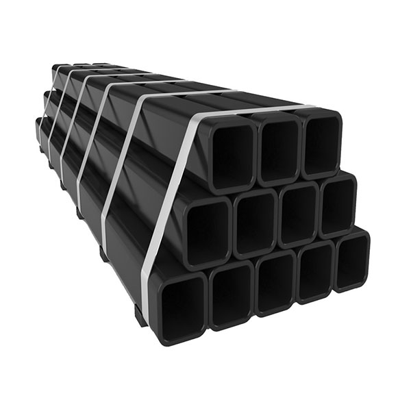 S235JR Carbon Steel Sort Firkantrør